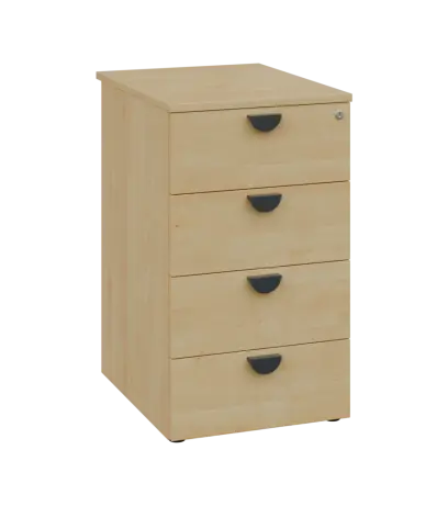 TKC - 61 kontejner přístavný, 4-zásuvkový, deska 18 mm, centrální zámek, javor horský